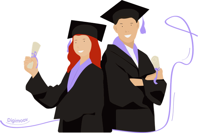 Diplome attestation de capacité de transport léger Homme et Femme diplomés après réussite